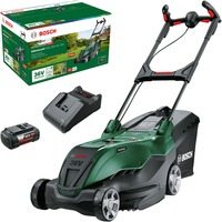 Bosch Heimwerken & Garten Akku-Rasenmäher AdvancedRotak 36V-44-750, 36Volt grün/schwarz, Li-Ionen Akku 4,0Ah, POWER FOR ALL
