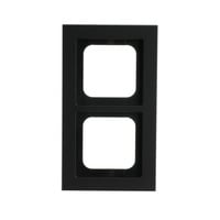 Busch-Jaeger Abdeckrahmen 1722-275, Abdeckung schwarz, Retail