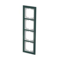 Busch-Jaeger Abdeckrahmen 4-fach, Abdeckung grün, Retail