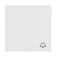 Busch-Jaeger Wippe mit Aufdruck weiß, Retail