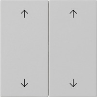 Gira Wippe zweifach grau, Retail