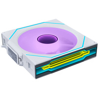 Lian Li UNI FAN SL-INF 120 Wireless, Gehäuselüfter weiß, 120 mm