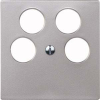 Merten Zentralplatte aluminium, Retail