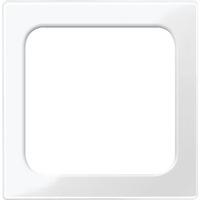 Merten Zentralplatte für Lichtsignal Einsatz, glänzend, Thermoplast, Unterputz, IP20, einrasten weiß (glänzend), Retail