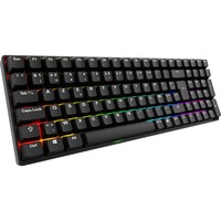 Sharkoon SKILLER SGK50 S2 PBT, Gaming-Tastatur schwarz, BE-Layout, Gateron G Pro 3.0 Yellow