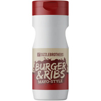 SizzleBrothers Burger & Ribs Mayo-Style, Sauce 250 ml