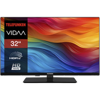 Telefunken XH32VP750M, LED-Fernseher 80 cm (32 Zoll), schwarz, HD-Ready, Tripple-Tuner, Mediaplayer, VIDAA-Betriebssystem