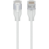 Ubiquiti UniFi Etherlighting Cat.6a Premium-Patchkabel weiß, 0,30 Meter, gesleevt