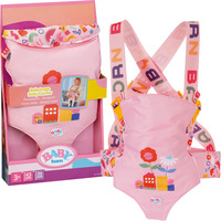 ZAPF Creation BABY born Babytragesitz Pink, Spielfigur 