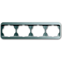 Busch-Jaeger Rahmen vierfach Rahmen waagerecht alpha titan, Retail