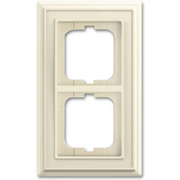 Busch-Jaeger Rahmen zwei fach, Abdeckung Retail