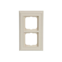 Busch-Jaeger Rahmen zwei fach, Abdeckung Retail