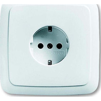 Busch-Jaeger Steckdose Unterputz weiß, Retail