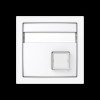 Busch-Jaeger Zentalscheibe einteilig signalieren 1571 CN-44G, Abdeckung weiß, Retail