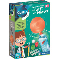 Clementoni Experimentiere mit Luft und Wasser, Experimentierkasten 