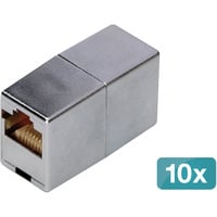 Digitus Cat.5e Modulare Kupplung, 10 Stück Klasse D, geschirmt