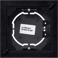 Gira Aufputzgehäuse einfach flache Bauweise schwarz, Retail