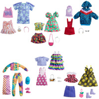 Mattel Barbie Moden 2 Outfits und 2 Accessoires, Sets 