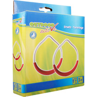 VEDES Turnringe aus Kunststoff und Metall, 2 Stück, Schaukel 