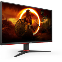 AOC Q27G2E, Gaming-Monitor 68.6 cm (27 Zoll), schwarz/rot, QHD, VA, , 155Hz Panel