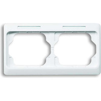 Busch-Jaeger Rahmen zwei-fach 1722 NSKA-24G weiß, Retail