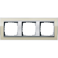 Gira Abdeckrahmen 3fach, Abdeckung beige, Retail