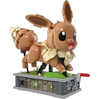 Mattel MEGA Pokémon Bewegliches Evoli Bauspielzeug-Set für Sammler, Konstruktionsspielzeug 1381 Teile