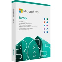 Microsoft Office 365 Family 6 User DE für PC und MAC, Office-Software