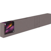 Philips Hue White & Color Ambiance Perifo Basis-Set Wandleuchte gerade, LED-Leuchte schwarz, 2 Spots, 1 Gradient Light Tube