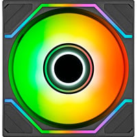 Thermaltake SWAFAN 120 EX INFINITY ARGB Sync PC Cooling Fan, Gehäuselüfter schwarz, 1er-Pack, 120 mm, 124 mm
