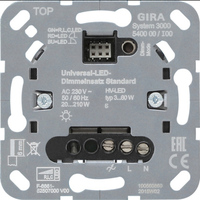 0 Universal-LED-Dimmeinsatz Standard, Schalten und Dimmen von LED- und Halogenlampen, Dimmer Retail