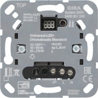 0 Universal-LED-Dimmeinsatz Standard, Schalten und Dimmen von LED- und Halogenlampen, Dimmer Retail
