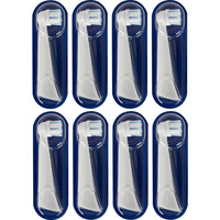 Braun Oral-B iO Sanfte Reinigung 8er, Aufsteckbürste weiß, Für empfindliche Bereiche und gesünderes Zahnfleisch