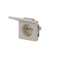 Busch-Jaeger Schutzkontakt Steckdosen Einsatz weiß, Retail