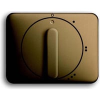 Busch-Jaeger Zentralscheibe für Dreistufen-Drehschalter, Abdeckung bronze, Retail