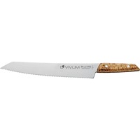 DICK VIVUM Brotmesser Wellenschliff, 26cm holz