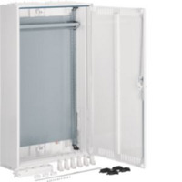 Hager Komplettschrank universal 950x550x205 Millimeter multimedia Schutzklasse II IP44 2-feld weiß, Retail