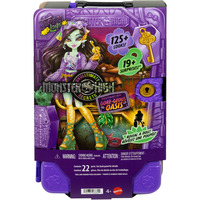 Mattel Monster High Verborgene Schätze Oase Jinafire, Puppe 