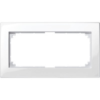 Merten M-PLAN Rahmen 2-fach ohne Mittelsteg, Abdeckung Retail