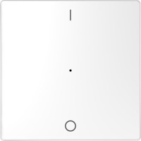 Merten Wippe Lotosweiß Taster-Modul einfach 1/0 System Design MEG5211-6035 weiß (glänzend), Retail