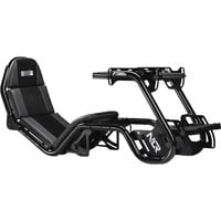 Next Level Racing F-GT Pro Formula und GT Racing Cockpit NLR-R003, Sim Rig schwarz, Black Edition