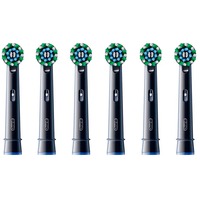  Oral-B Pro Cross Action Aufsteckbürsten 6er-Pack schwarz