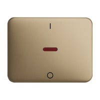0 Kontrollwippe mit Aufdruck Ein Aus bronze, Retail