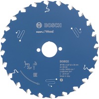 Bosch Professional EXPERT Wood Kreissägeblatt, Ø 190mm, 24Z Bohrung 20mm, für Handkreissägen