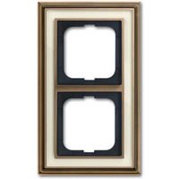 Busch-Jaeger Rahmen zwei fach weiß, Retail