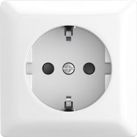 Busch-Jaeger Schutzkontaktsteckdose Aufputzmontage weiß, Retail