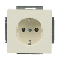 Busch-Jaeger Steckdosen-Einsatz Schutzkontakt 2-polig plus Erde 16 Ampere 250 Volt weiß, Retail