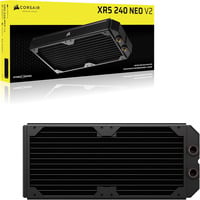 Corsair Hydro X Series XR5 NEO 240 V2, Radiator schwarz