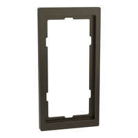 Merten D-Life Rahmen zwei Fach, Abdeckung Retail