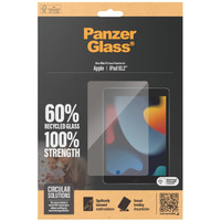 PanzerGlass Displayschutz Ultra-Wide Fit, Schutzfolie transparent, iPad 10,2" (2019-2021)